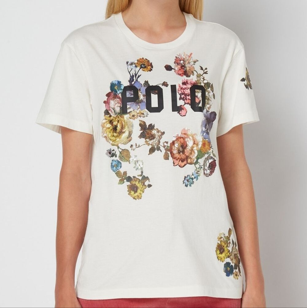 NEW Polo Ralph Lauren Floral Shirt Size Medium